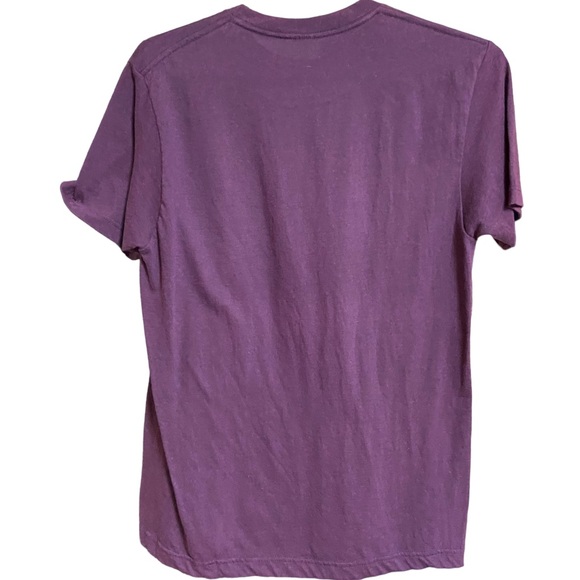 Vintage USS IOWA BB-61 US Navy San Pedro CA Ship Purple Men’s M T-Shirt MINTY - Picture 4 of 4